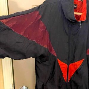 MacGregor Performance Jacket Red & Navy